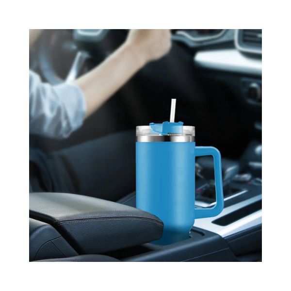 Vaso Térmico De 40oz - Azul Claro - Imagen 5