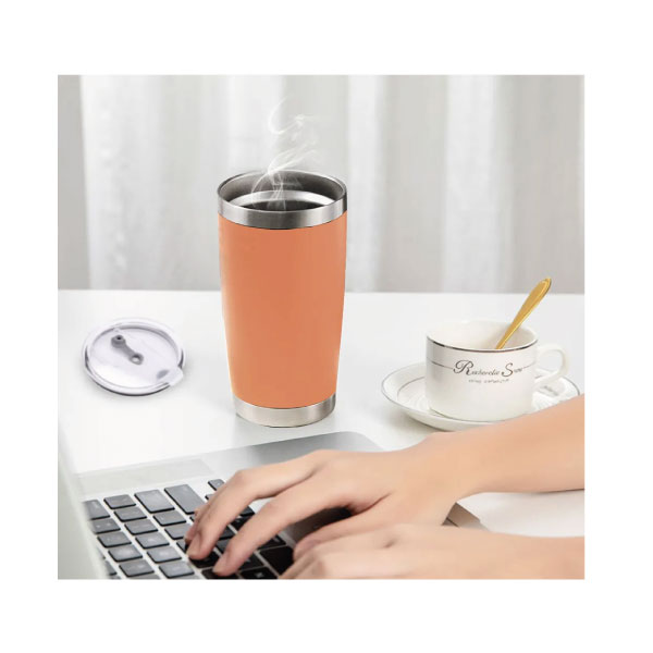 Vaso Térmico de 20 oz - Naranja - Imagen 7